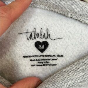 Talulah Heather Gray Pullover